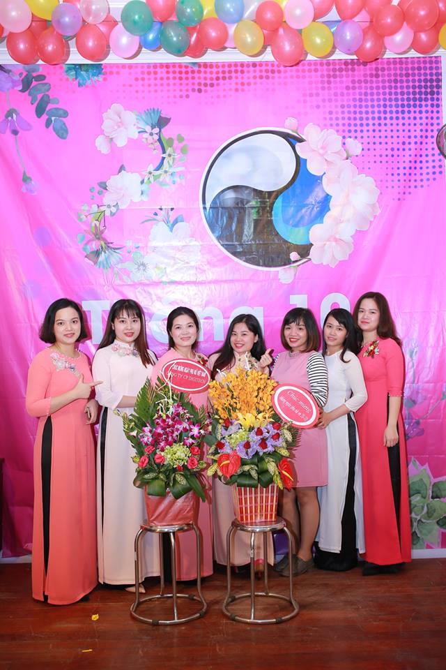 Chào mừng ngày phụ nữ Việt Nam 20-10-2017