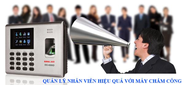 Giải pháp quản lý doanh nghiệp dựa trên máy chấm công.