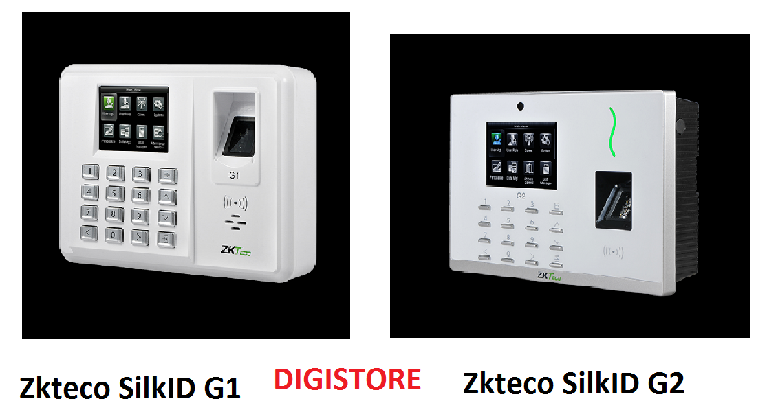 Máy chấm công Zkteco SilkID G2 giống và khác gì so với Zkteco SilkID G1