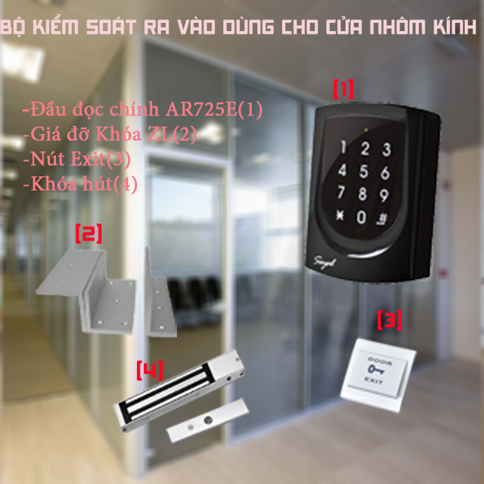 Đầu đọc kiểm soát ra vào Soyal AR-725H