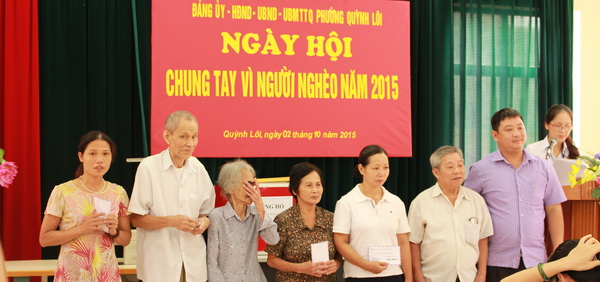 Chung tay vì người nghèo