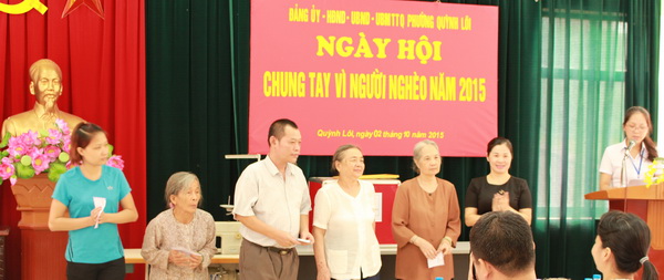 Chung tay vì người nghèo