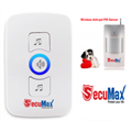 Bộ sản phẩm chuông cửa kết hợp báo trộm hồng ngoại - Secumax DB525