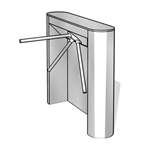 Cổng xoay Tripod Turnstile Kaba TPB-C01